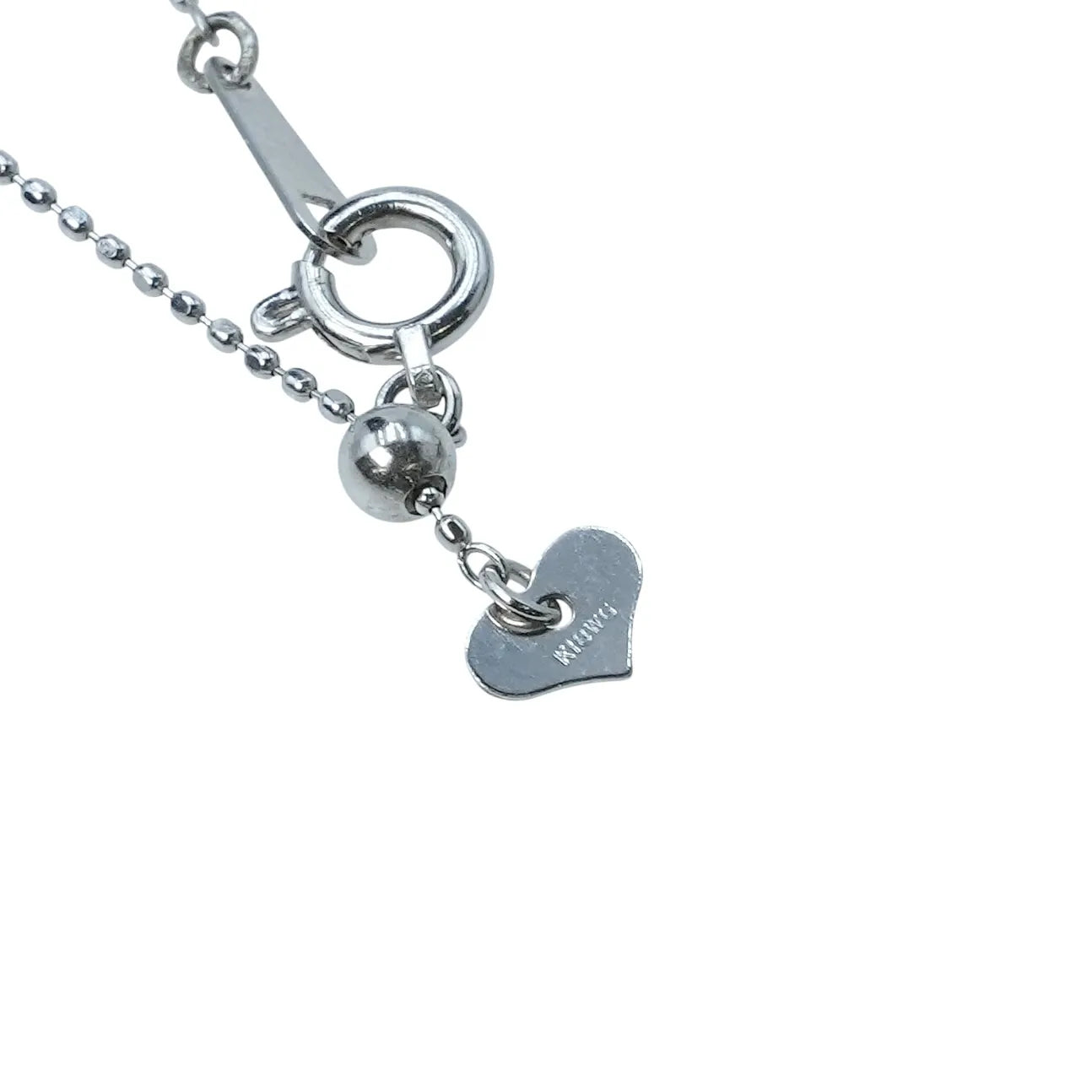 0.411ct Diamond Necklace - 18KWG / Pt900