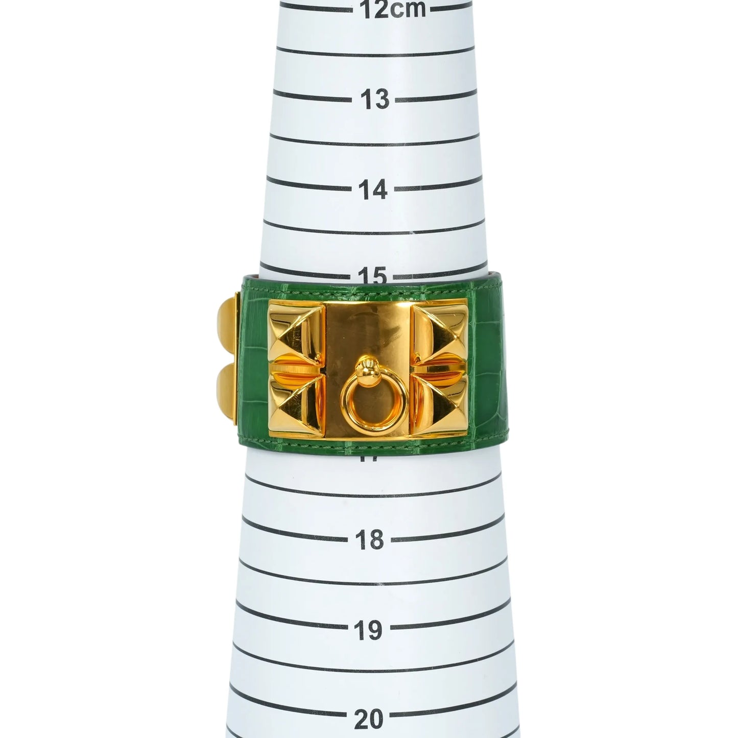 Hermès コリエ・ド・シアン アクセサリー ブレスレット Y刻印(2020年)- グリーン × ゴールド