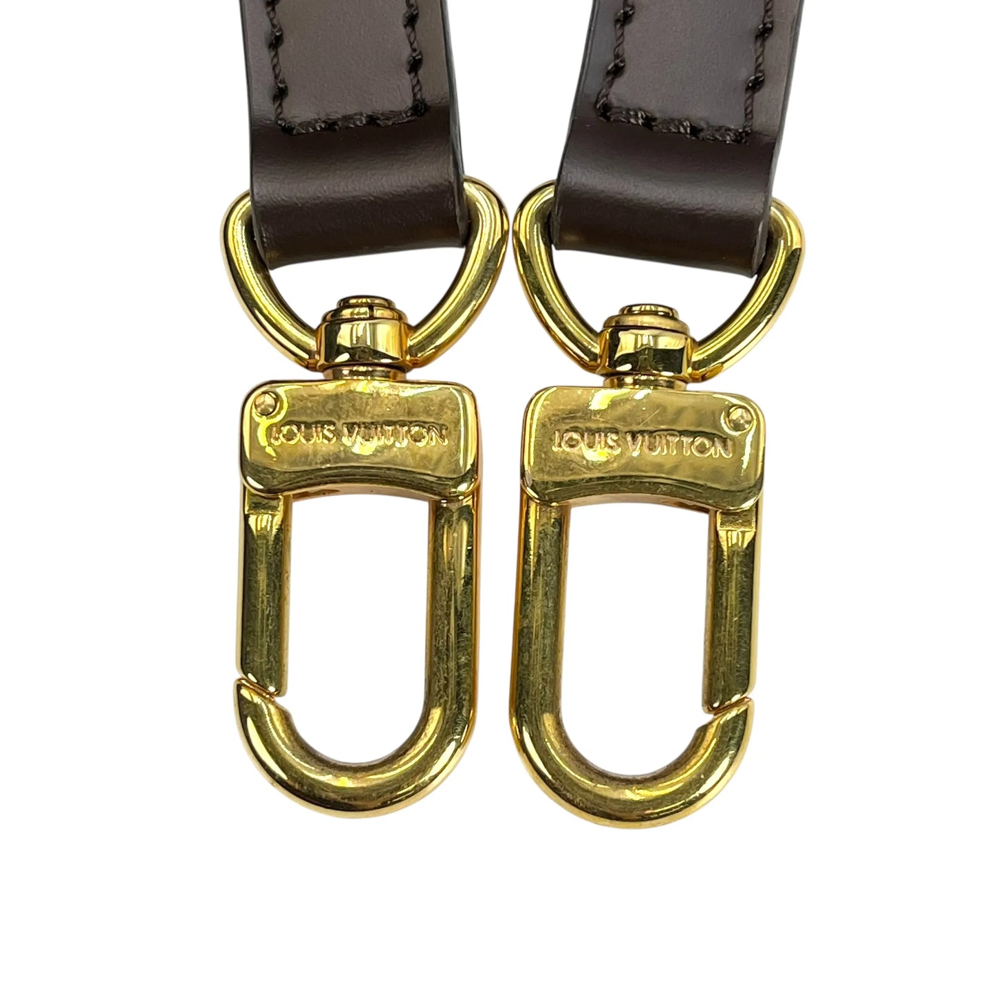 Louis Vuitton Damier Ebene Strap - Dark Brown - 35638