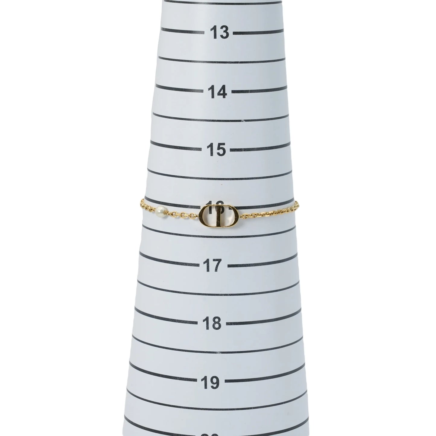 Dior CD logo pearl bracelet - metal - 35908