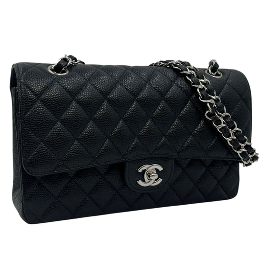 CHANEL_マトラッセ25 ダブルフラップ キャビアスキン_38994