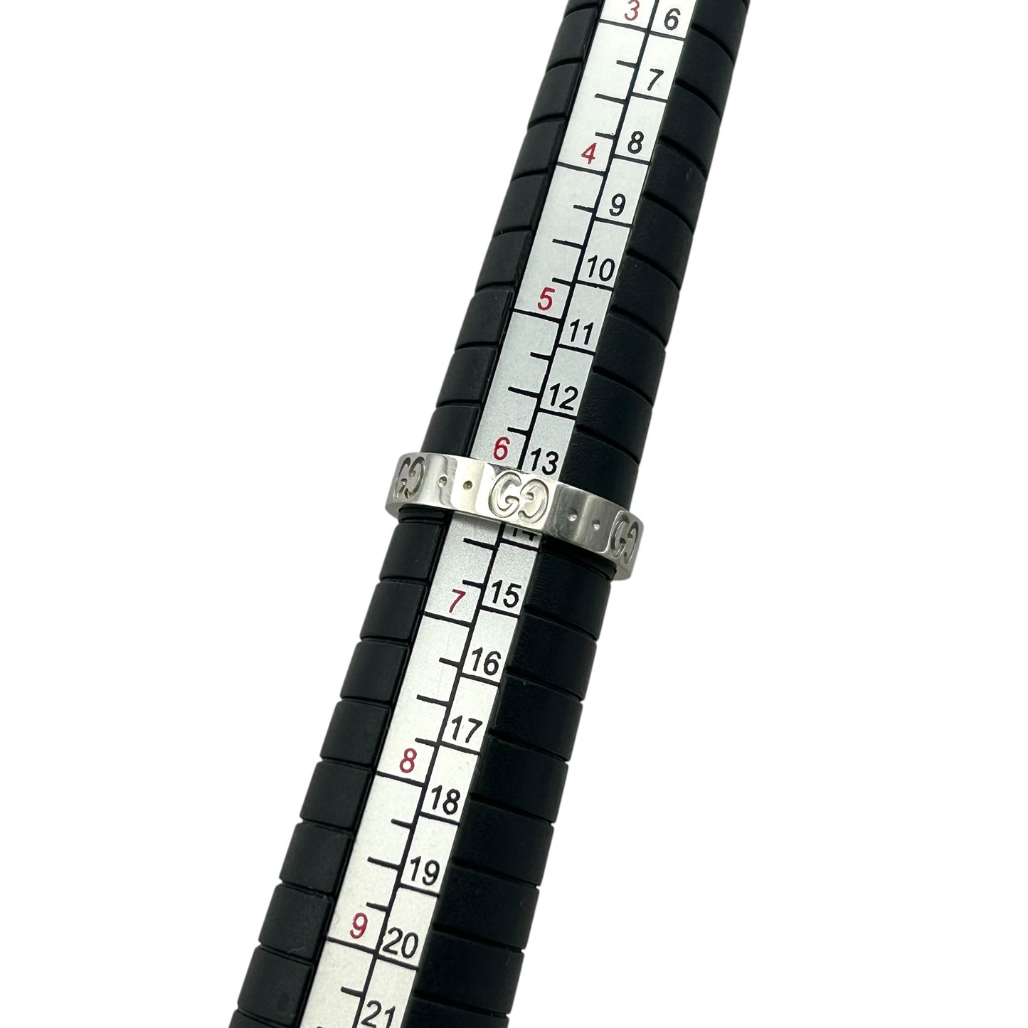 GUCCI アイコン リング ジュエリー - 18KWG