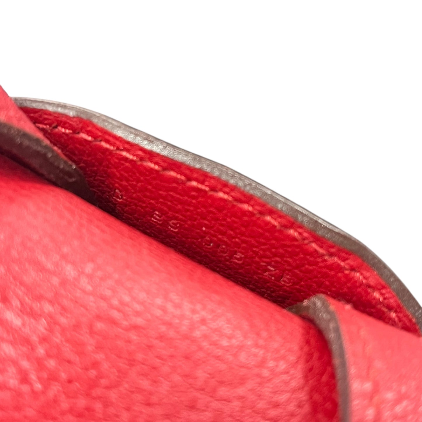 Hermès Sakado GR24 Rouge Kazak Backpack with D Stamp (2000) - Red