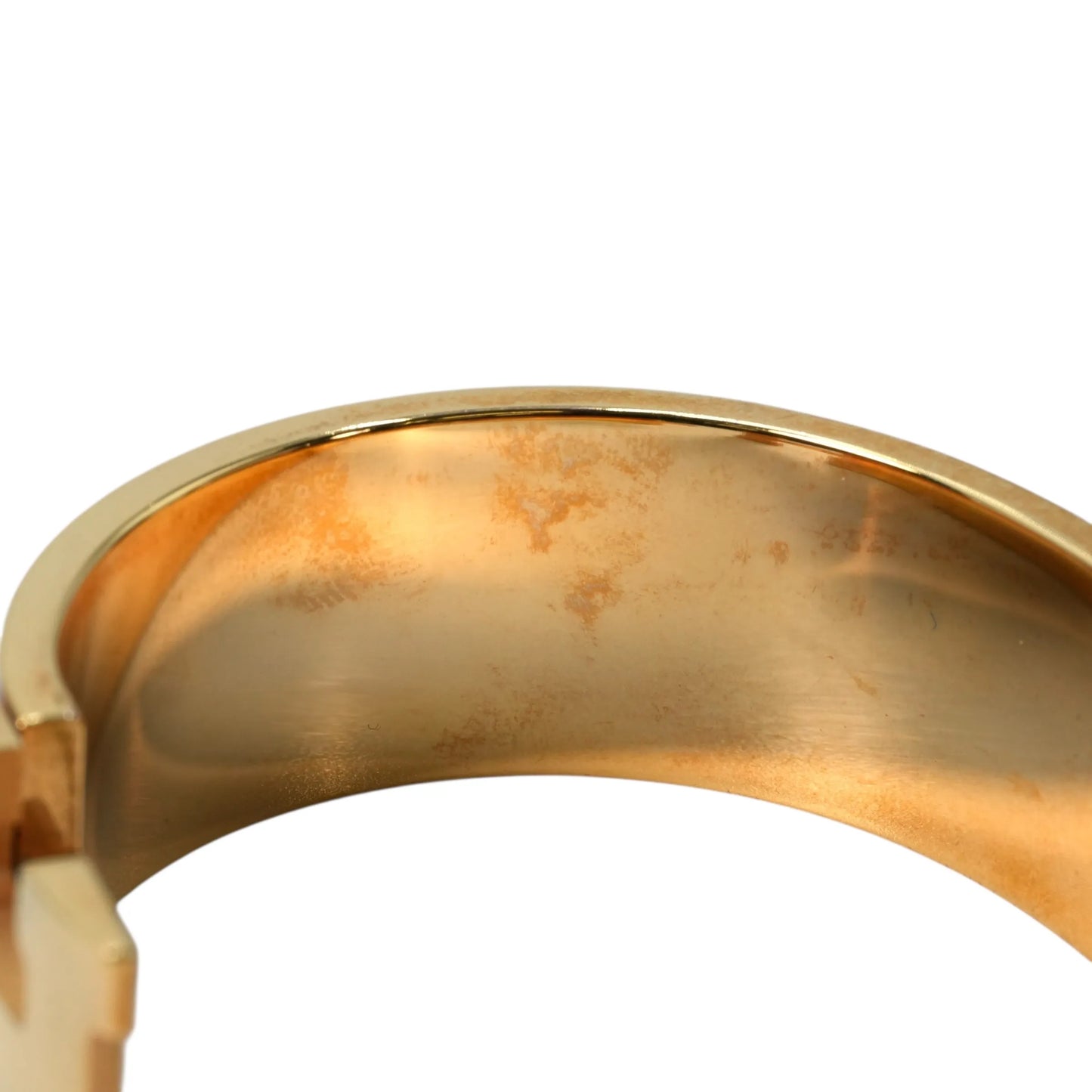 HERMES Click Clack H Bracelet - YG