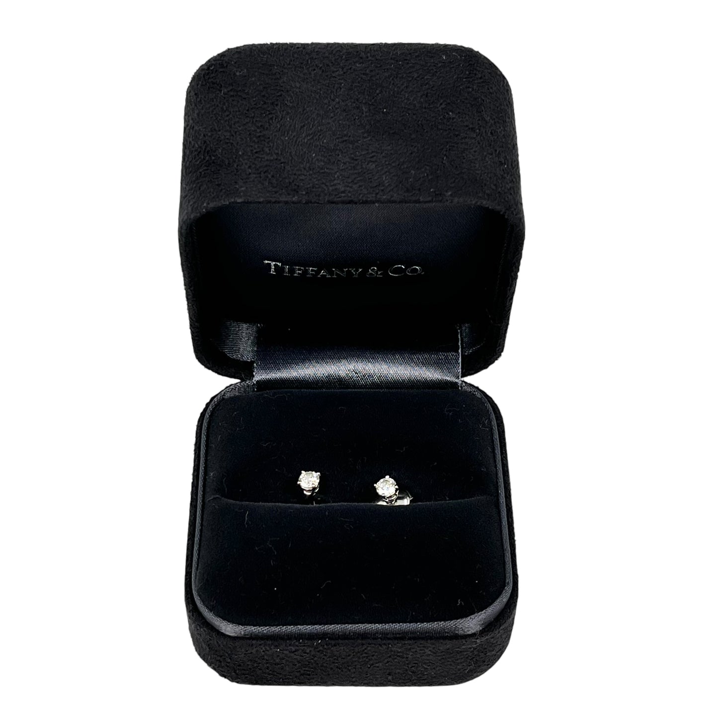 Tiffany & Co ソリティア ダイヤモンド ピアス ジュエリー - Pt950