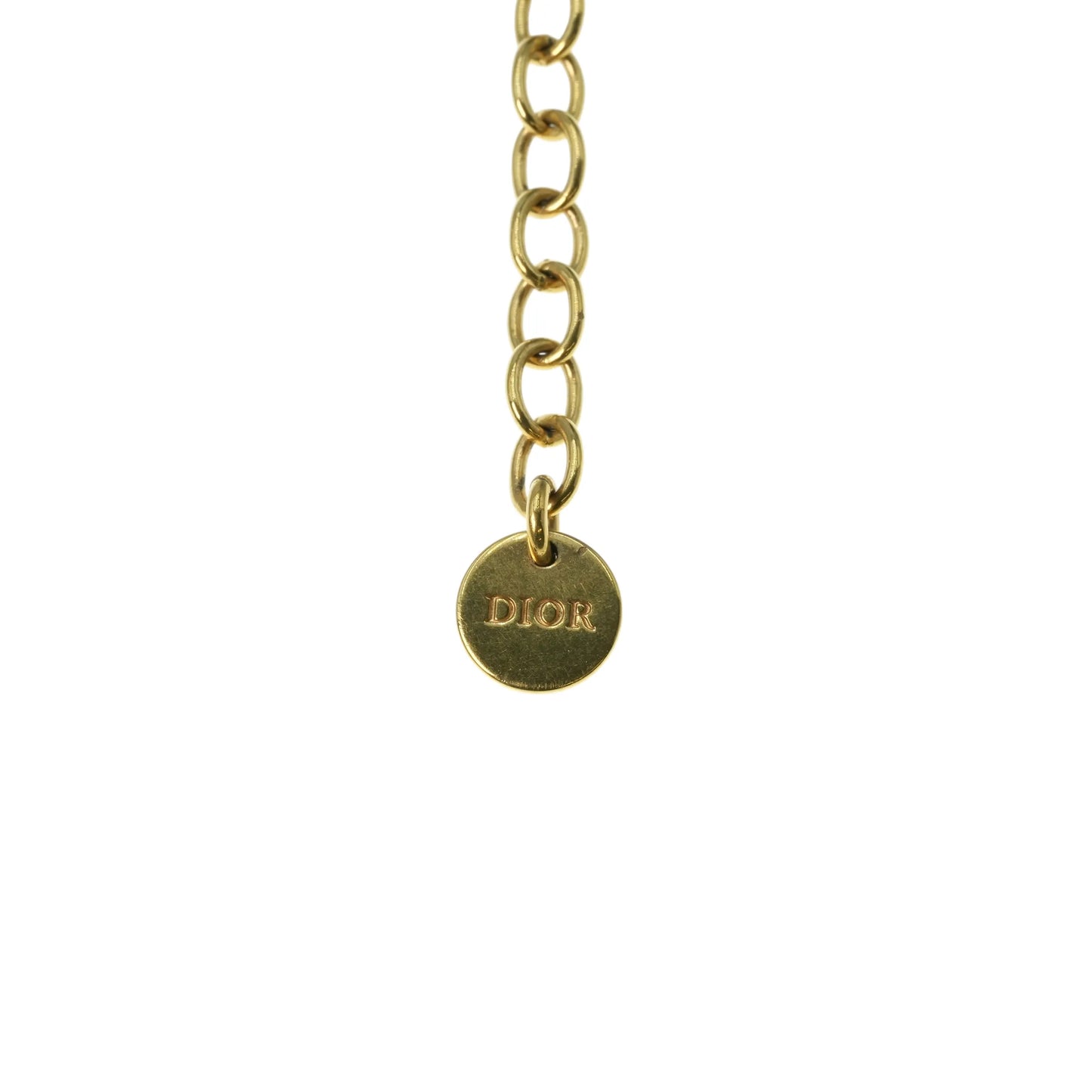 Dior CD logo necklace - metal - 31259