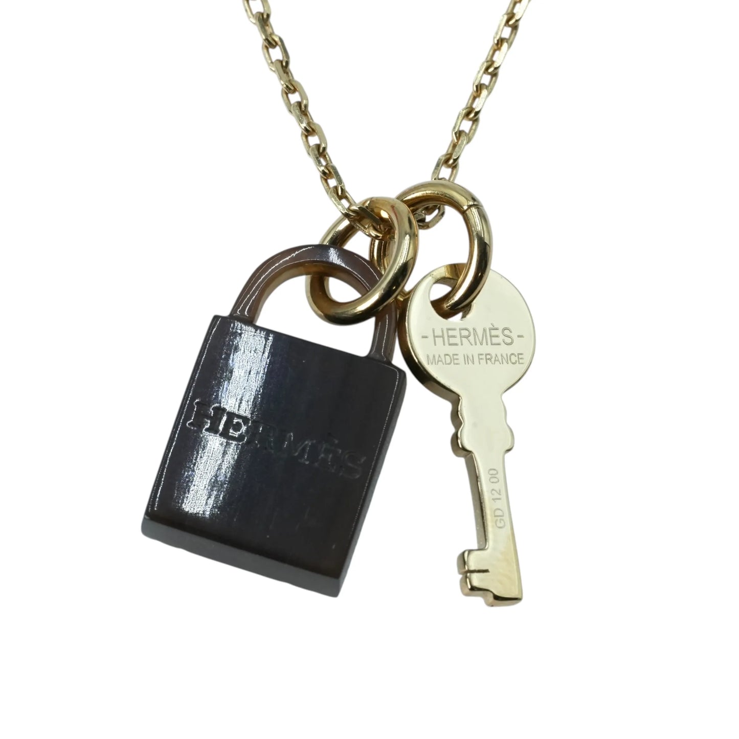 Hermès アミュレット パドロック PM ネックレス - メタル