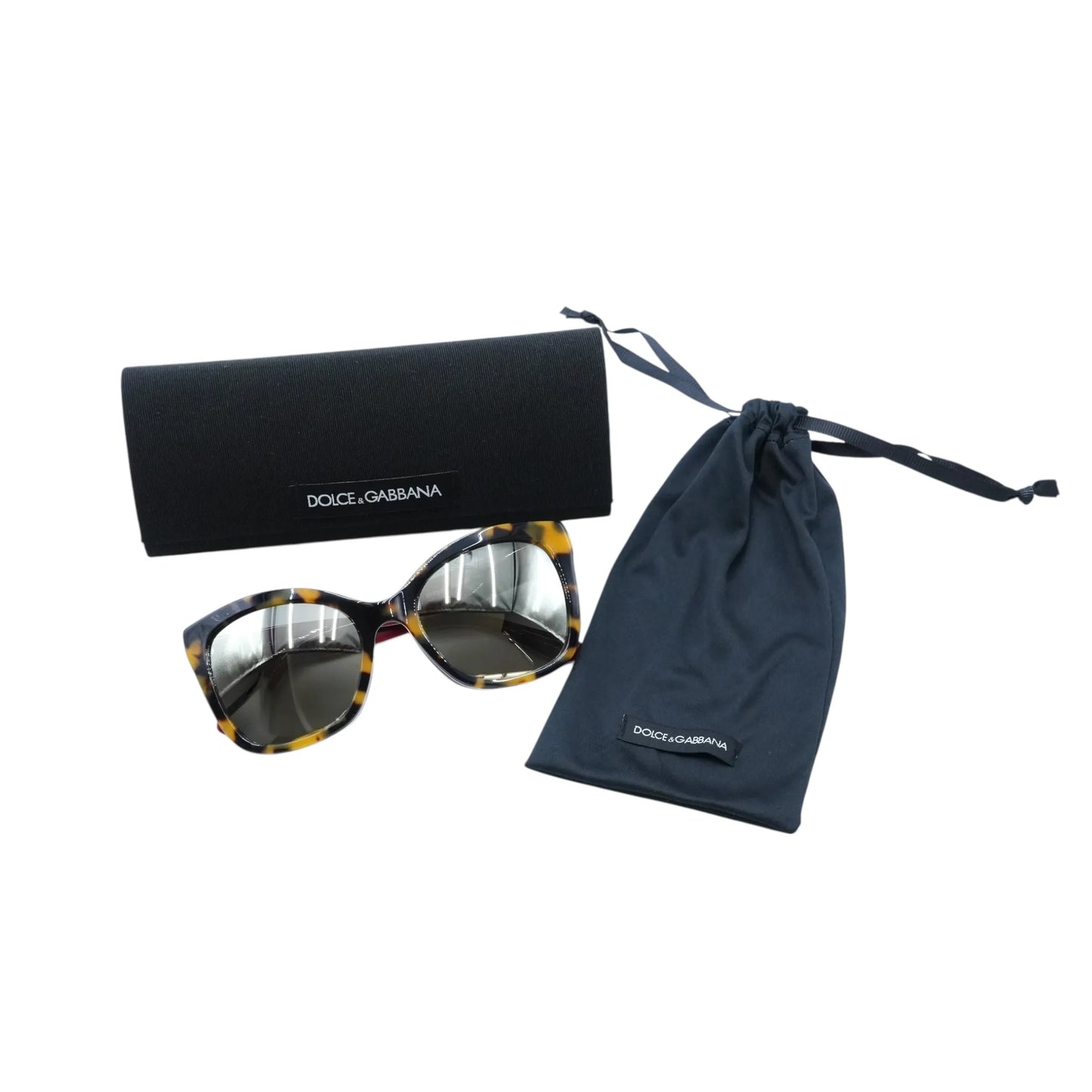 DOLCE & GABBANA Leopard Print Sunglasses - Brown - 33959