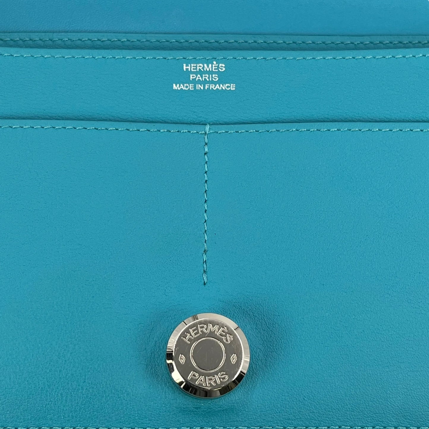 Hermes Dogon GM Bifold Long Wallet - Blue