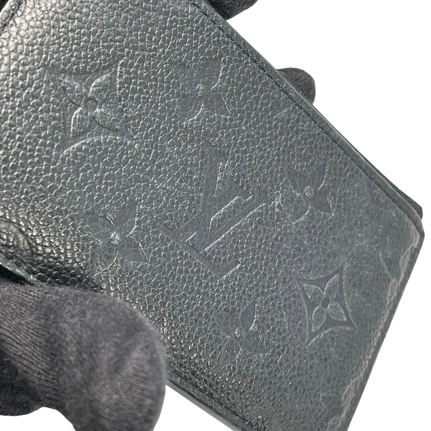 Louis Vuitton モノグラム アンプラント ポルト カルト カードケース コインケース - ブラック