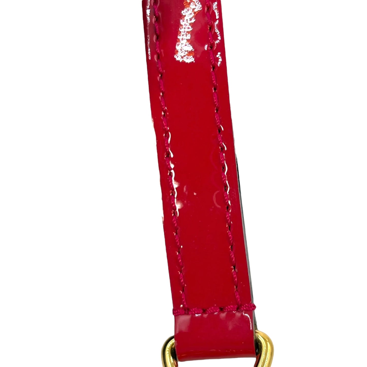 LOUIS VUITTON Vernis Shoulder Strap - Red