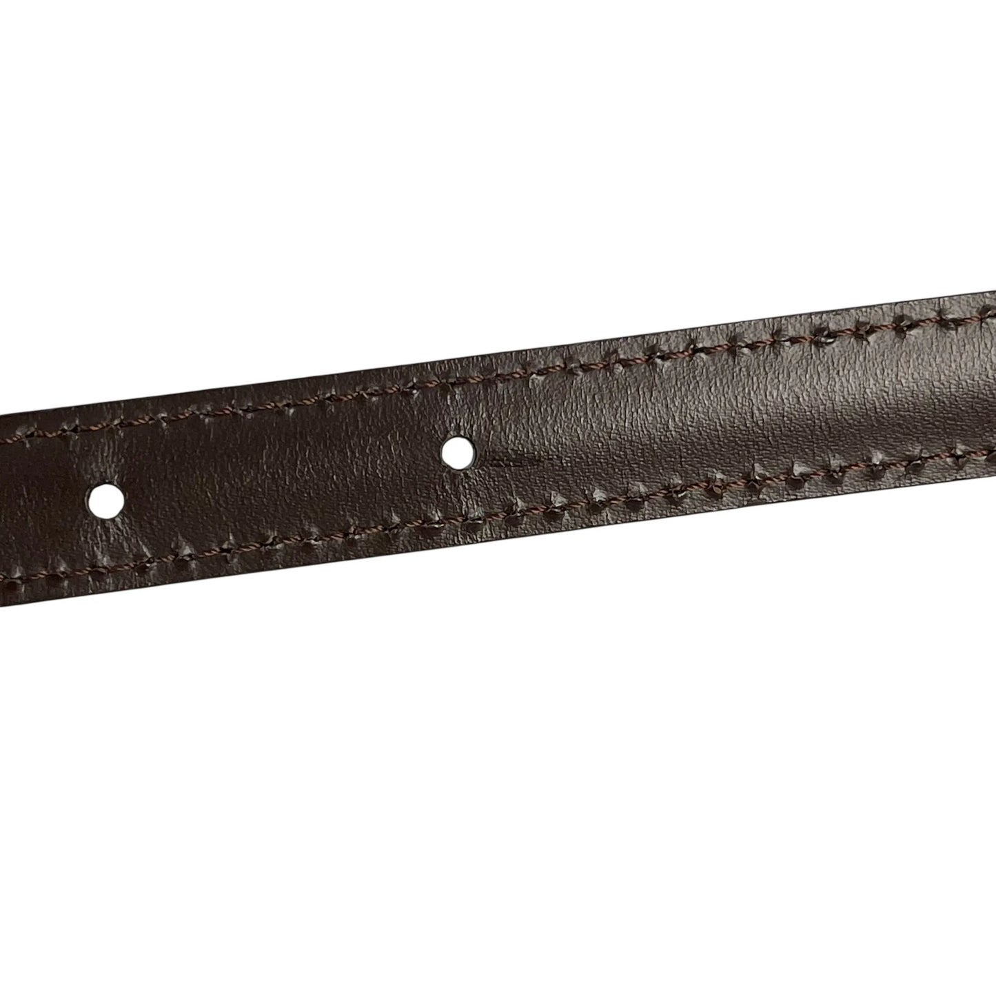 LOUIS VUITTON Leather Shoulder Strap - Dark Brown - 34941