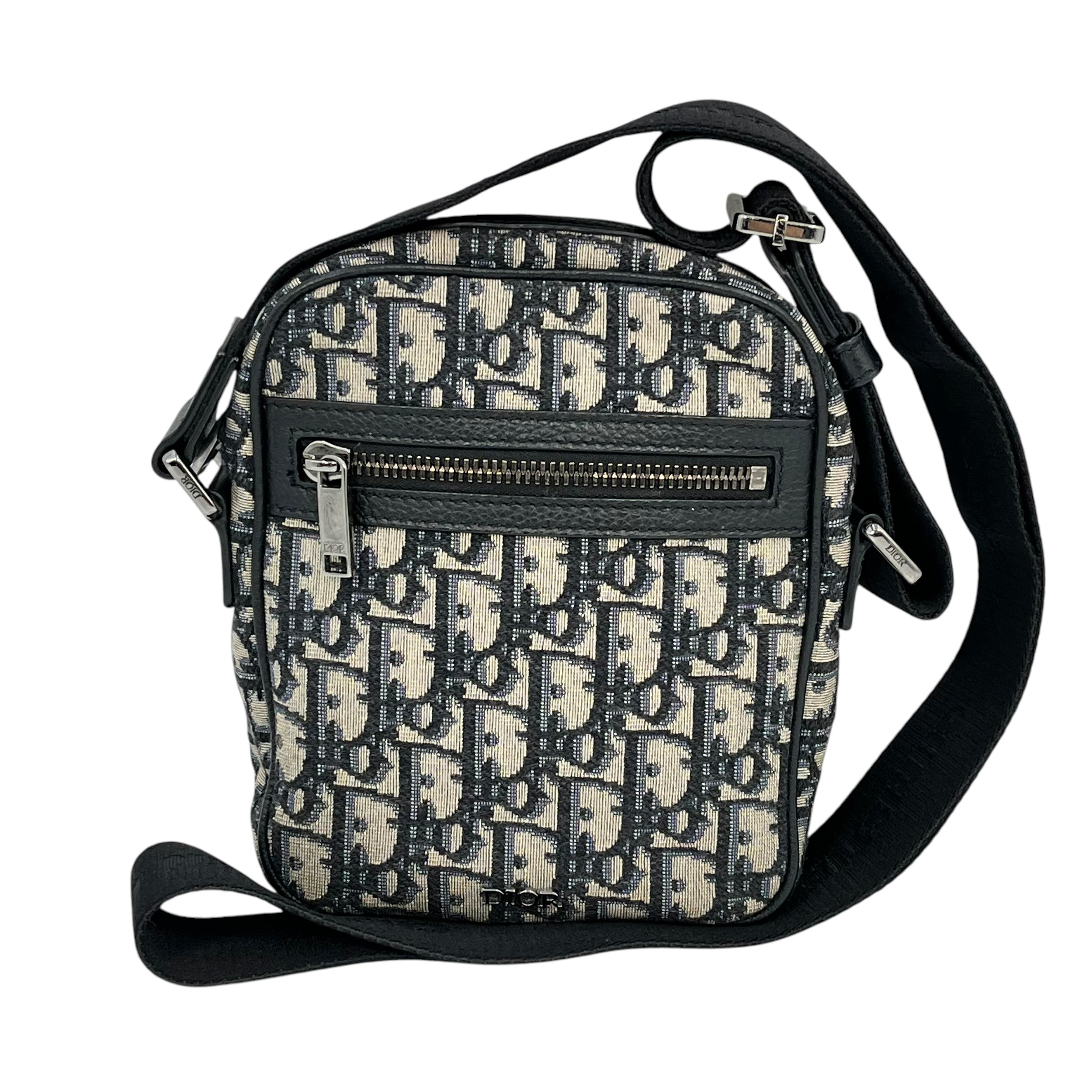 Dior オブリーク トロッター ショルダーバッグ - ブラック – Feed Festa