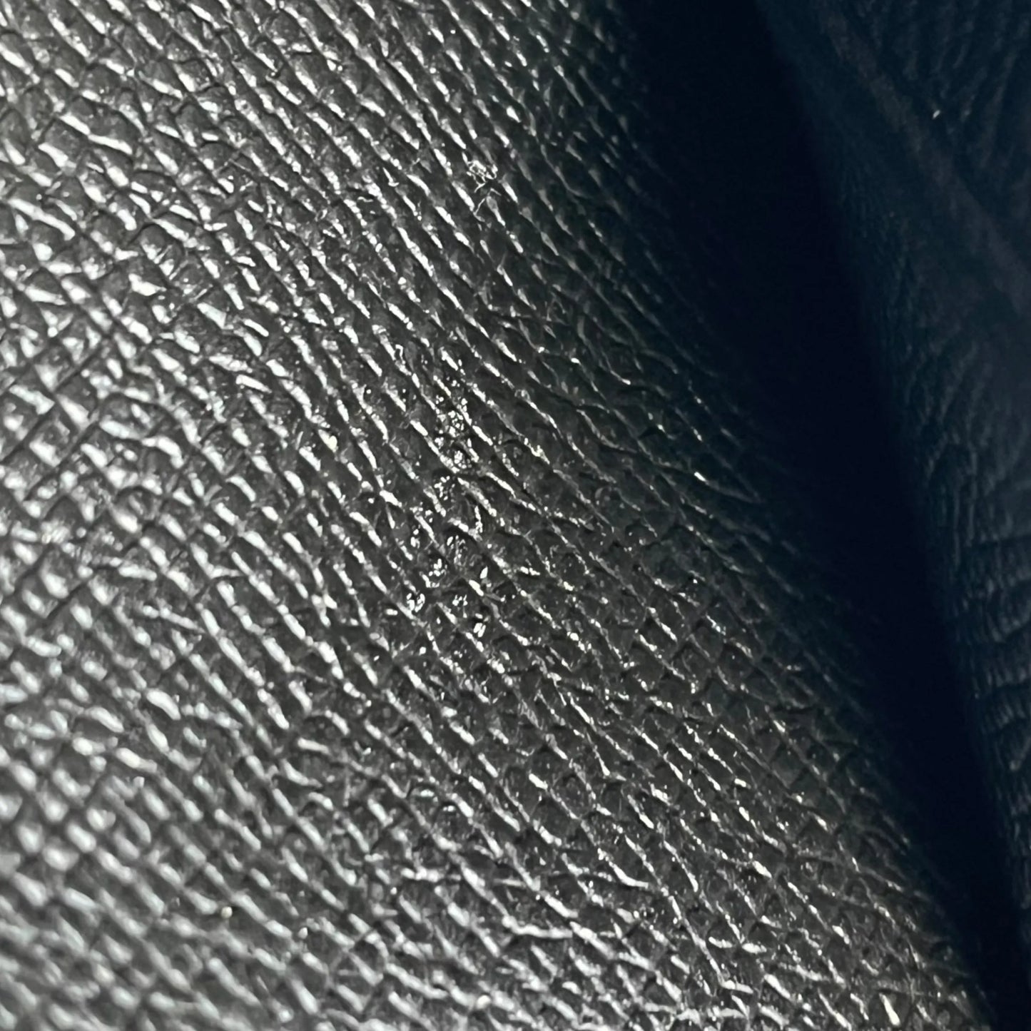 HERMES Bearn Souffle Epsom Leather Long Wallet (2014) - Black (R Stamp)