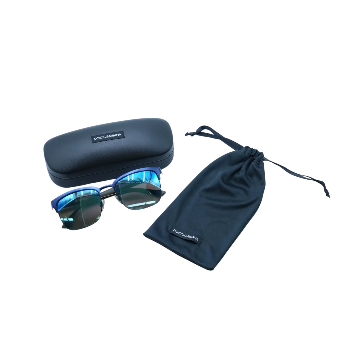 DOLCE & GABBANA Blue Lens Sunglasses - Blue - 33958