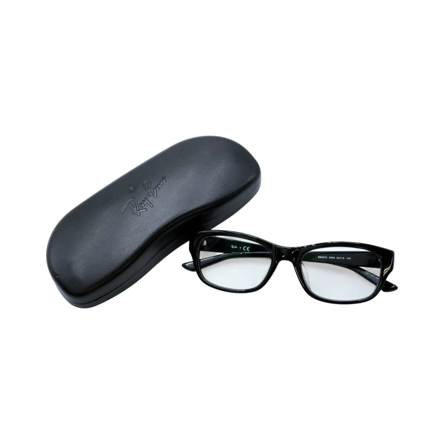 Ray-Ban Black Frame Sunglasses - Clear Lenses - 30199