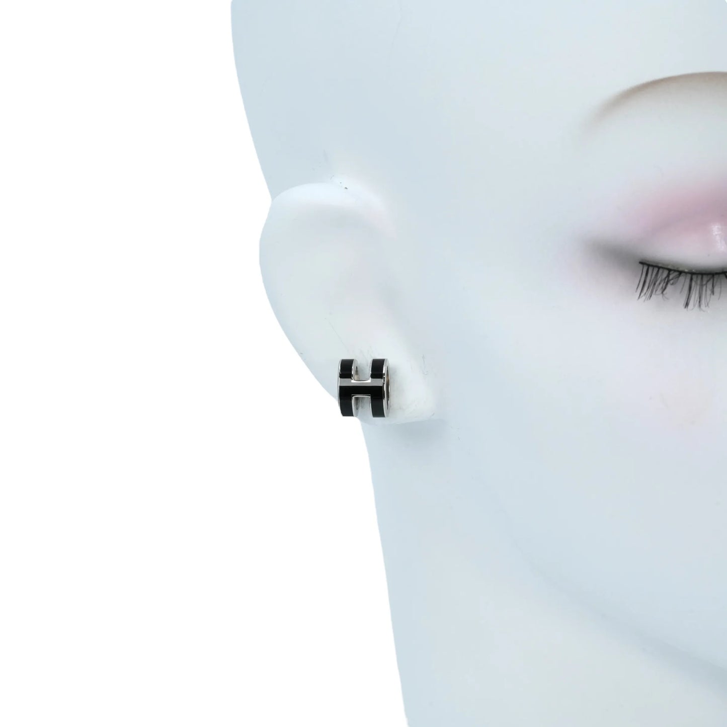 Hermès Pop Ash Earrings - Black - Metal - 34937