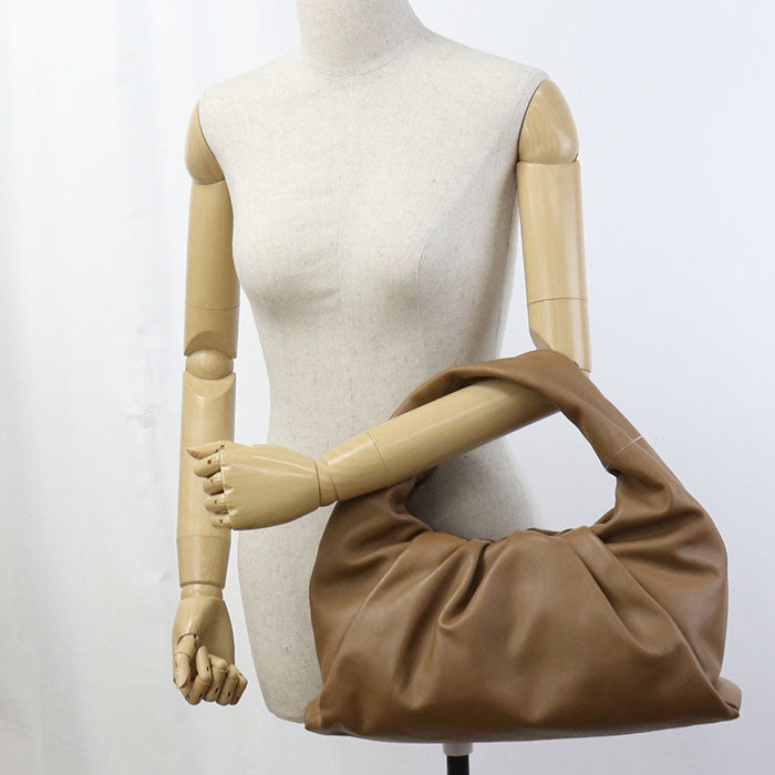 BOTTEGA VENETA Hobo Leather Handbag - Brown