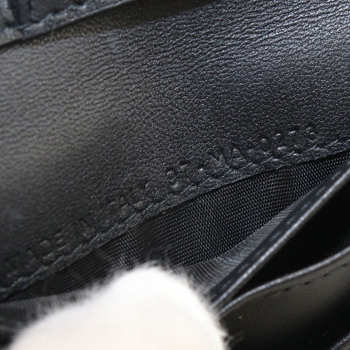 Dior Calfskin Card Case - Black