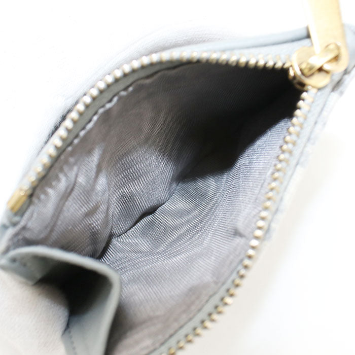 Dior Saddle Lotus Wallet, Dior Oblique Jacquard Tri-fold Compact Wallet - Gray