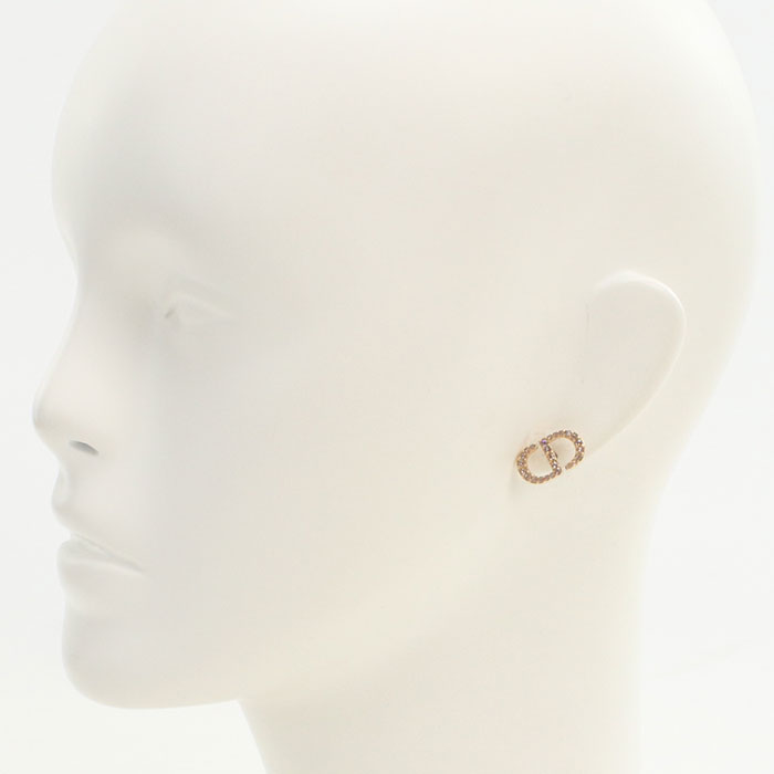 Dior プチCD スタッド ピアス - メタル