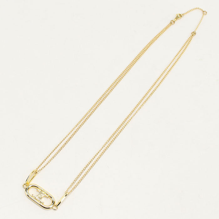 CELINE マイヨン トリオンフ ネックレス - メタル