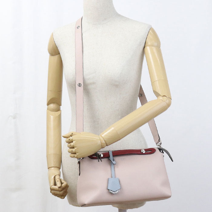FENDI By the Way Calfskin Handbag/Shoulder Bag - Pink