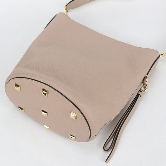 Ferragamo ガンチーニ ザ スタジオ カーフスキン バケットバッグ ショルダーバッグ - ベージュ