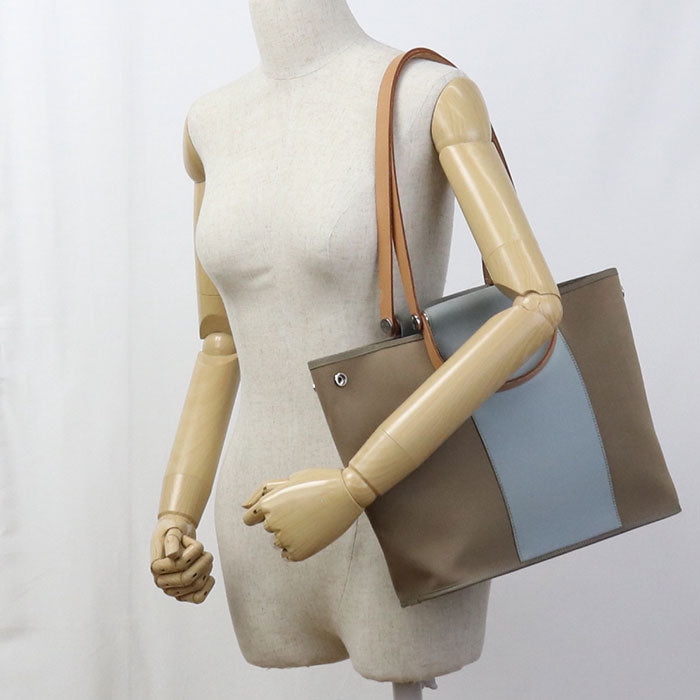 Hermès カバックエラン PM トワルオフィシェ トートバッグ ショルダーバッグ - カーキ