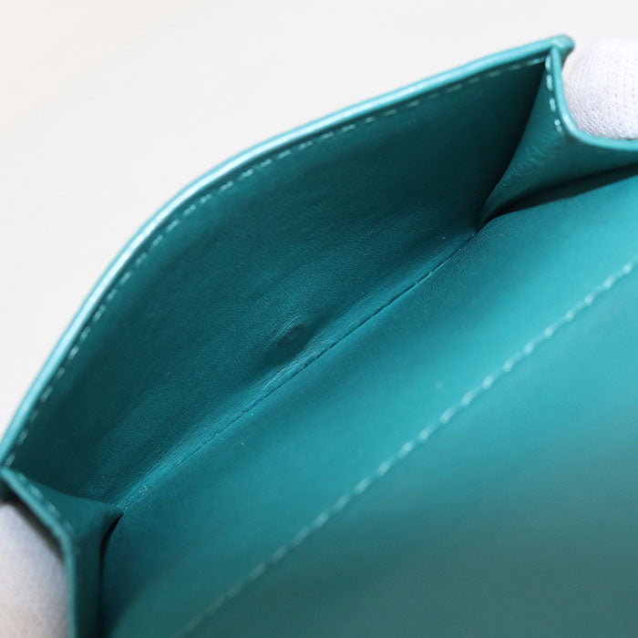 LOEWE Anagram Trifold Wallet in Calfskin - Green