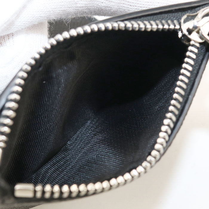 Maison Margiela Calf Leather Tri-fold Compact Wallet - Black