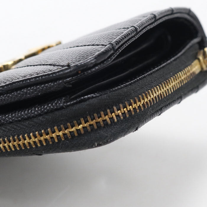 SAINT LAURENT【サンローラン】 403723 バイフォールド ウォレット カサンドラ 二つ折り財布 レザー レディース