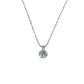 0.411ct Diamond Necklace - 18KWG / Pt900 