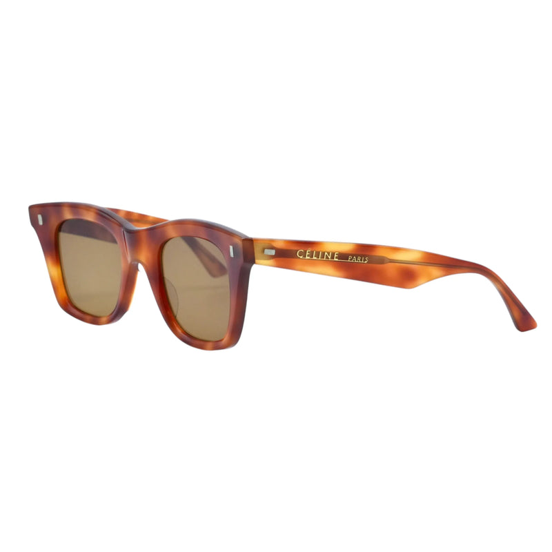 CELINE Brown Frame Sunglasses - Brown - 19451 