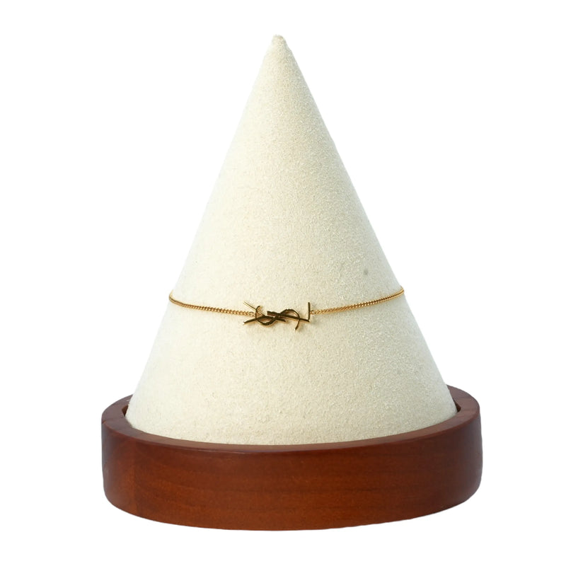 Saint Laurent YSL Logo Bracelet - Metal - 25072 