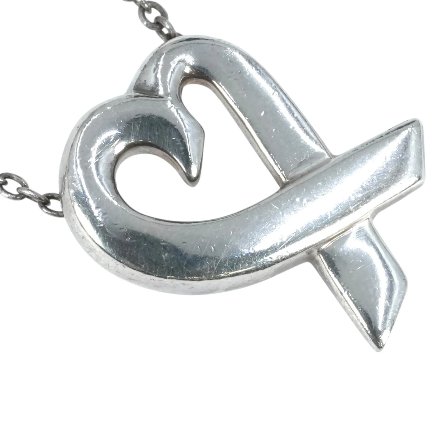 Tiffany & Co ラビングハート ネックレス ジュエリー - SV925