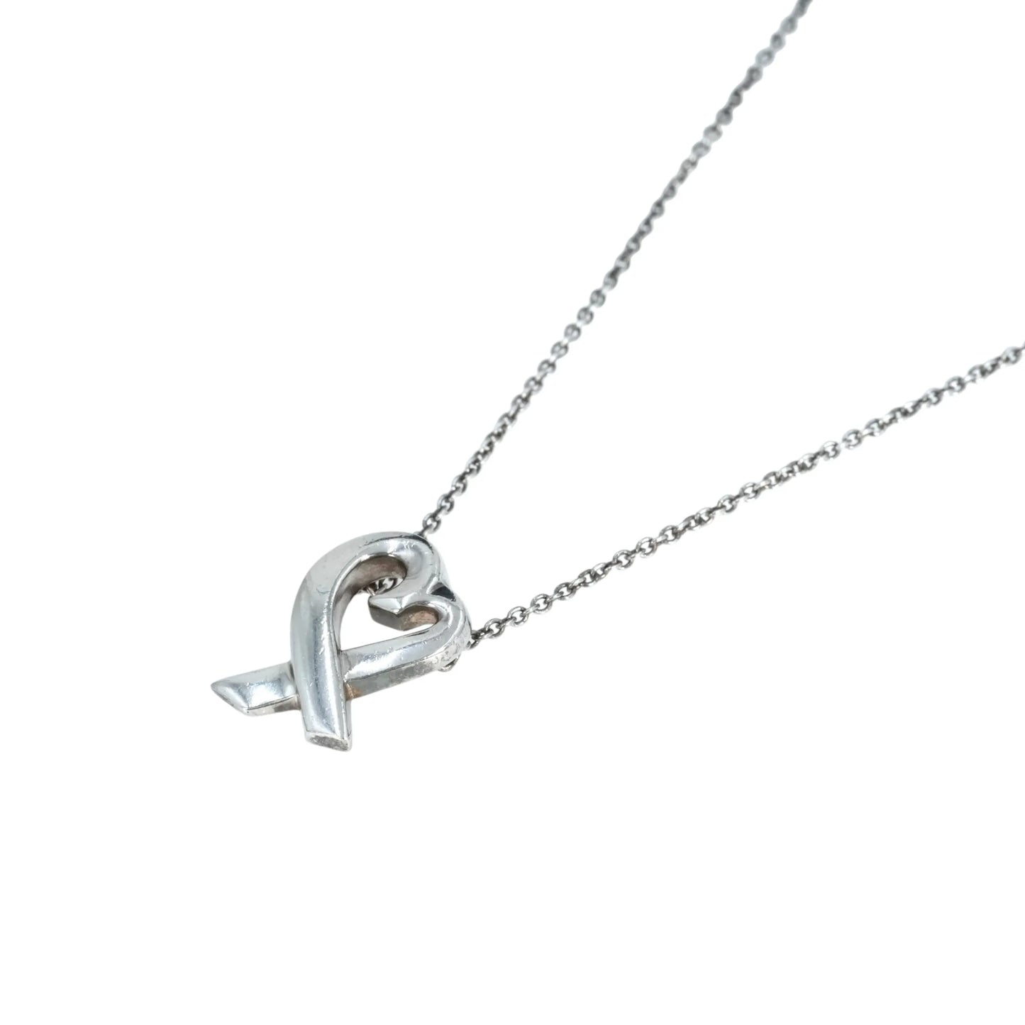 Tiffany & Co ラビングハート ネックレス ジュエリー - SV925