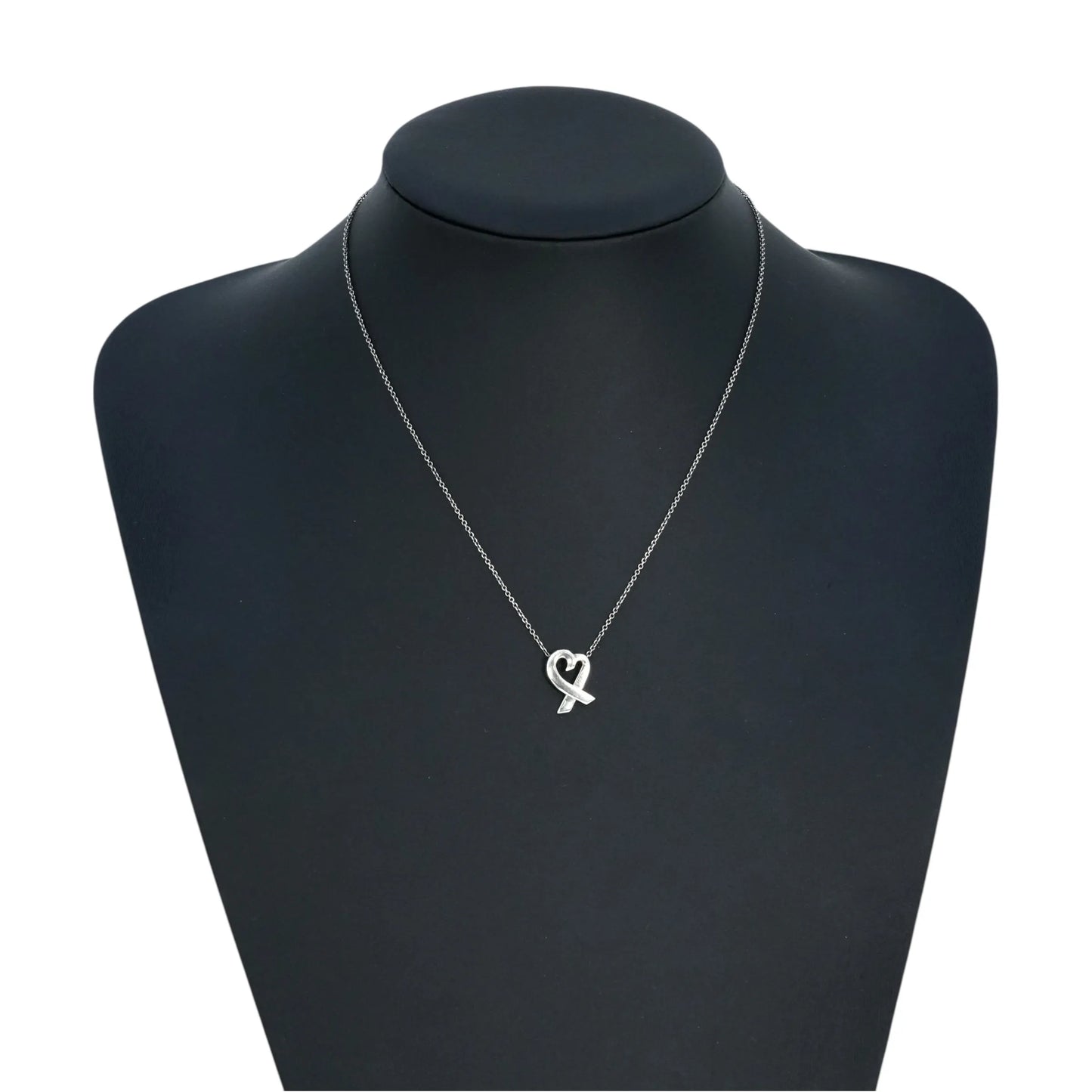 Tiffany & Co ラビングハート ネックレス ジュエリー - SV925