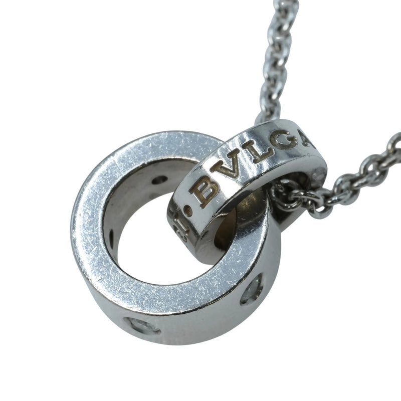 BVLGARI ブルガリブルガリ 5PD ネックレス - 18KWG