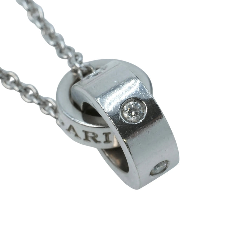 BVLGARI ブルガリブルガリ 5PD ネックレス - 18KWG