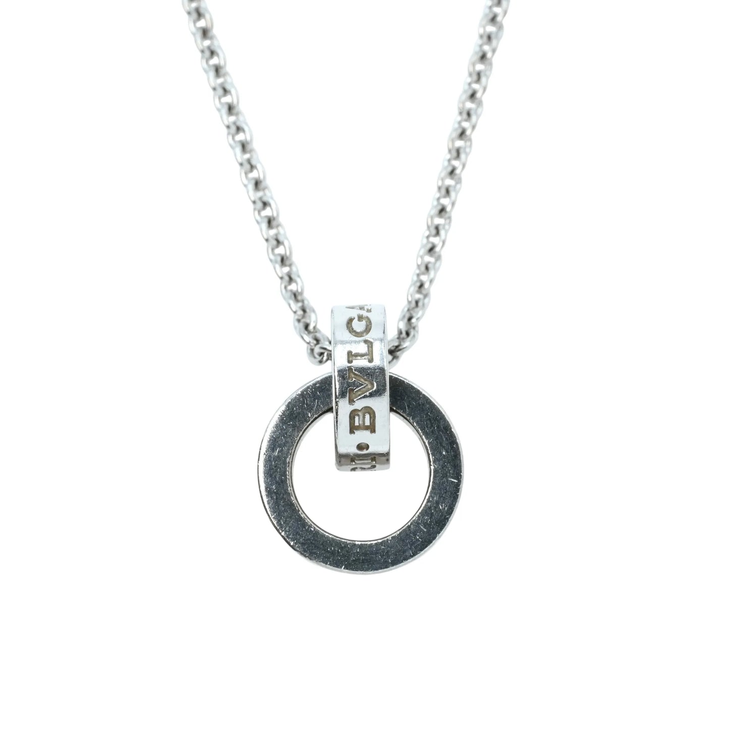 BVLGARI ブルガリブルガリ 5PD ネックレス - 18KWG