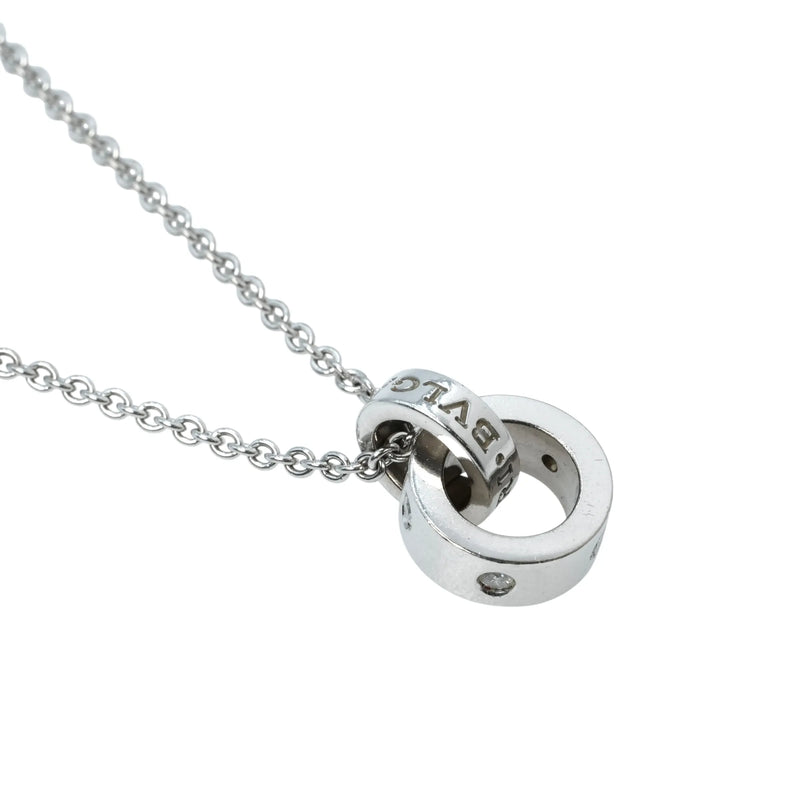 BVLGARI ブルガリブルガリ 5PD ネックレス - 18KWG