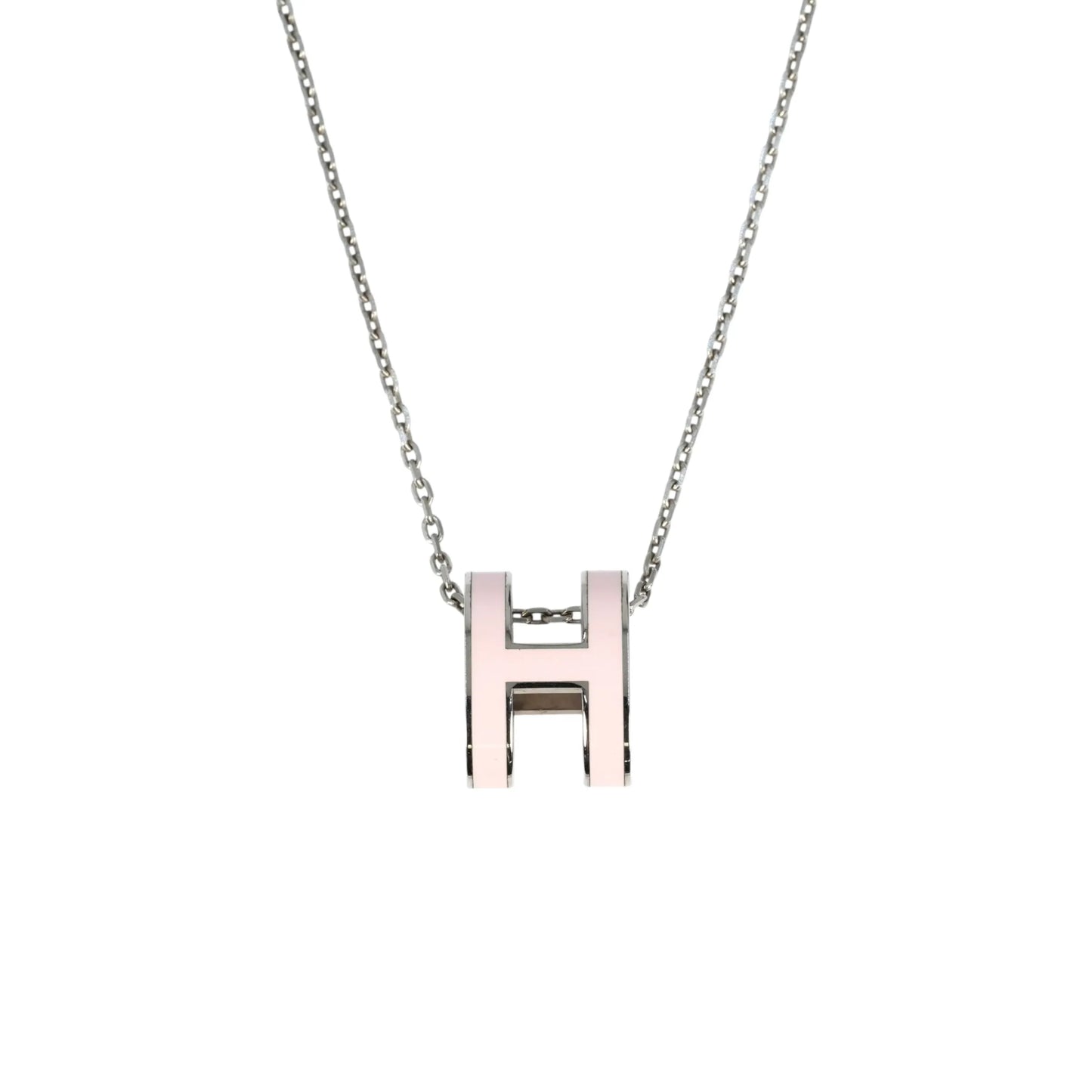 Hermès Mini Pop Ash Necklace - Pink - Metal - 28317 