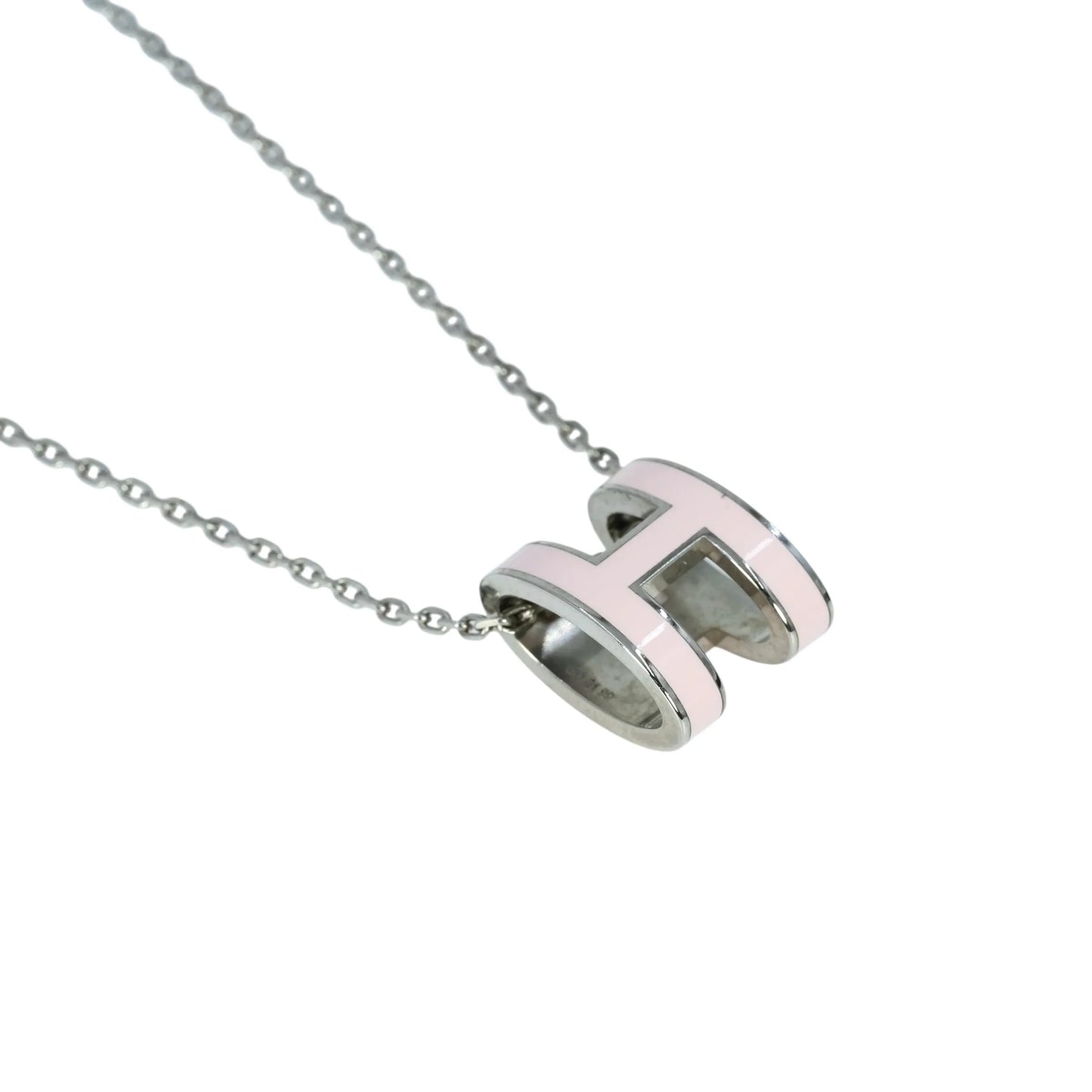 Hermès Mini Pop Ash Necklace - Pink - Metal - 28317 