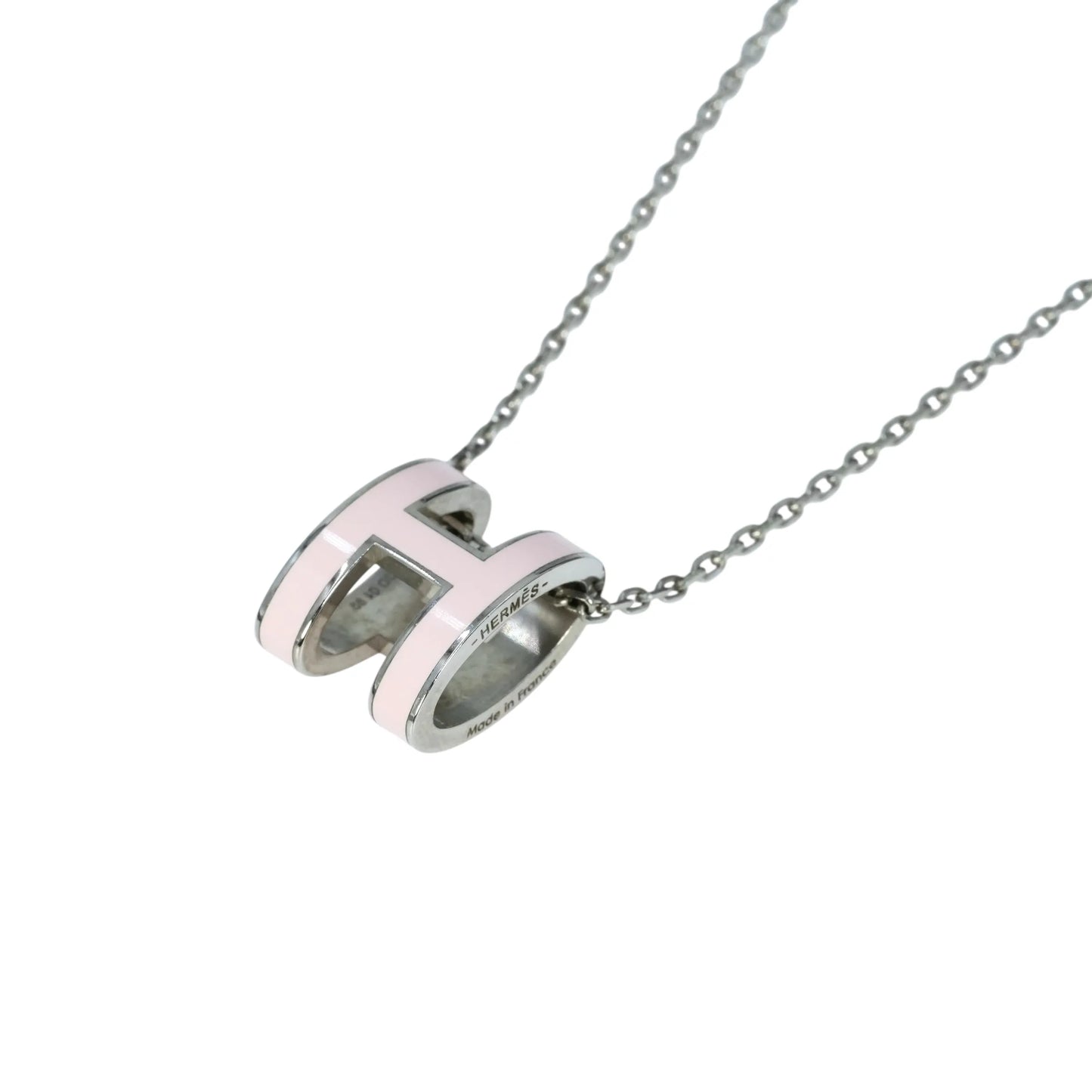 Hermès Mini Pop Ash Necklace - Pink - Metal - 28317 