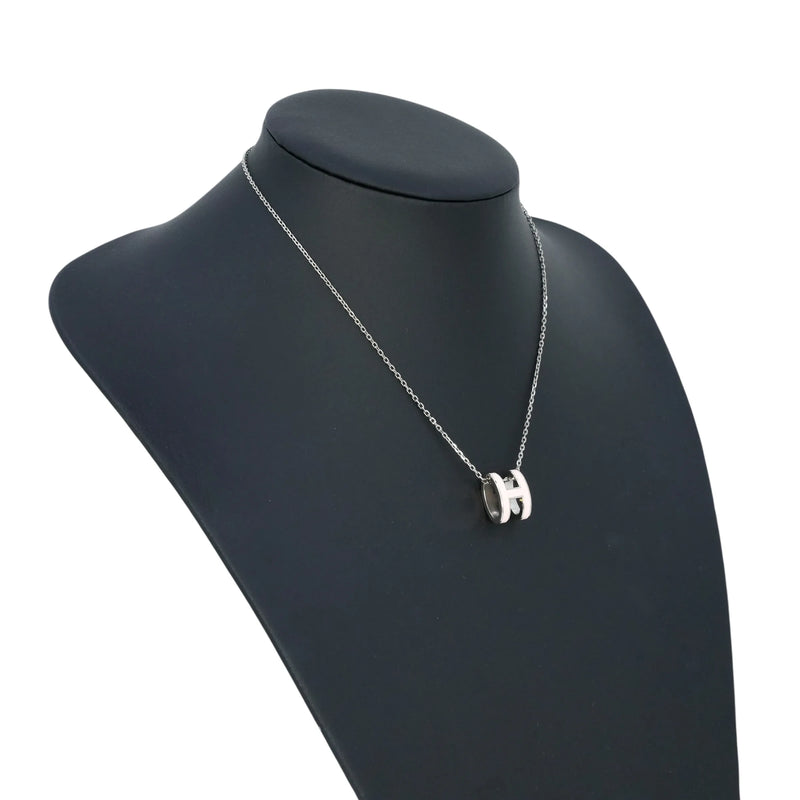 Hermès Mini Pop Ash Necklace - Pink - Metal - 28317 