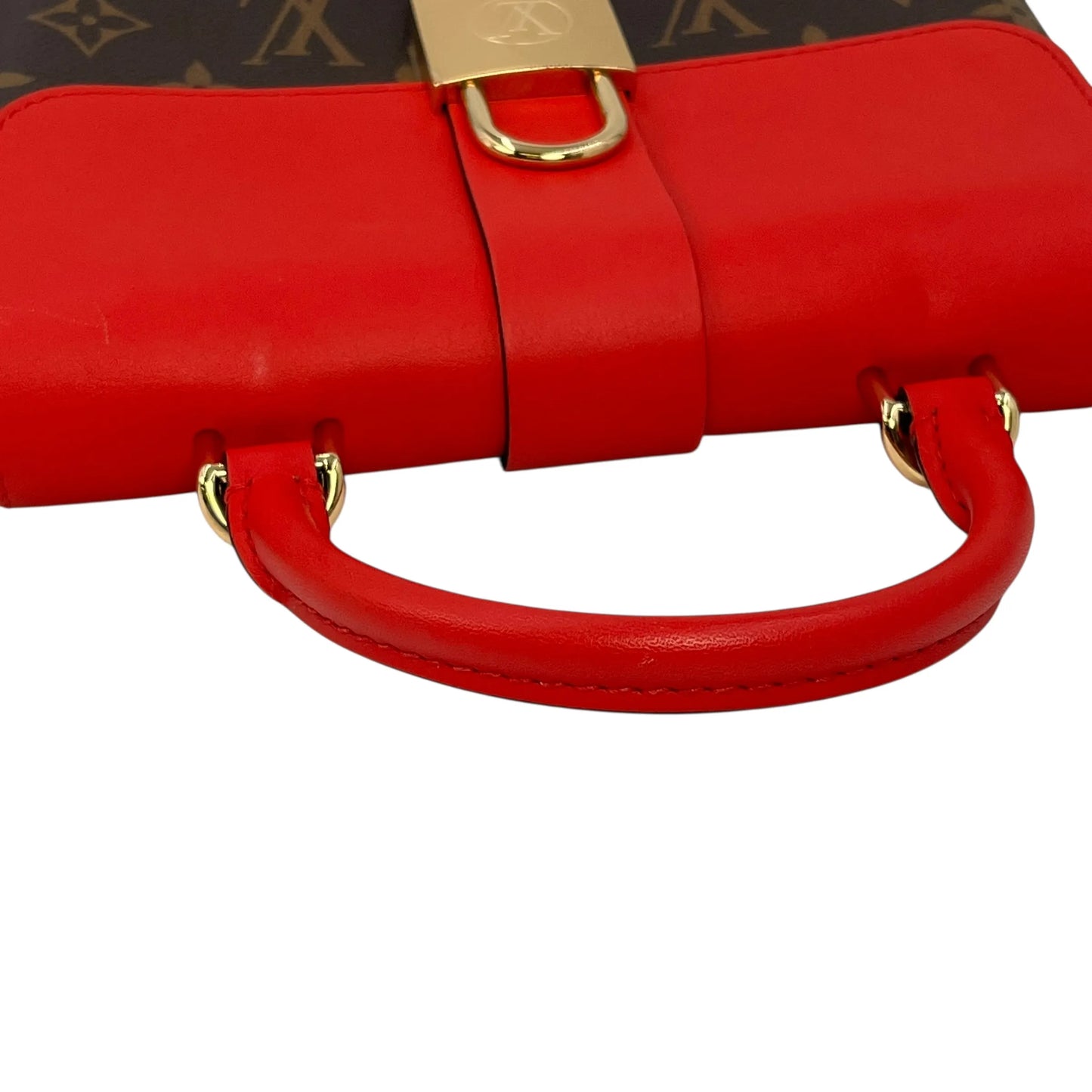 Louis Vuitton モノグラム キャンバス ロッキー BB ハンドバッグ ショルダーバッグ - レッド