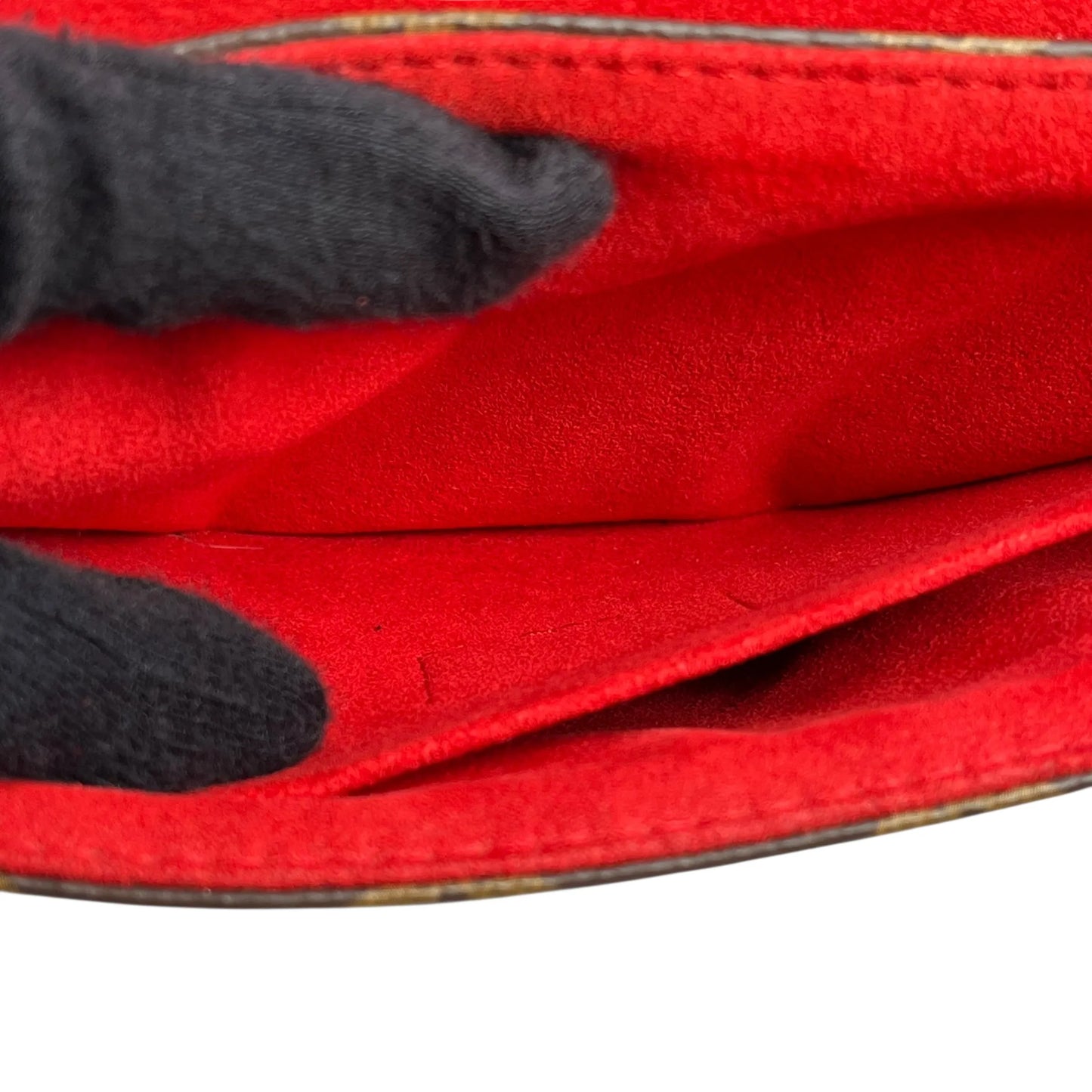 Louis Vuitton モノグラム キャンバス ロッキー BB ハンドバッグ ショルダーバッグ - レッド