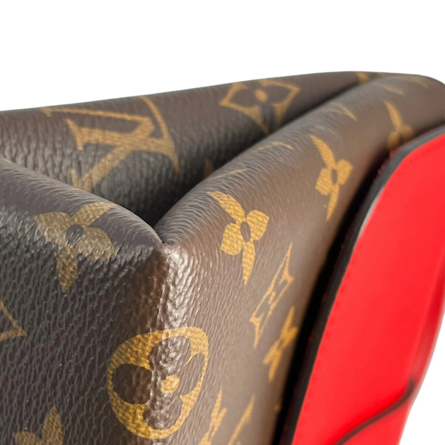 Louis Vuitton モノグラム キャンバス ロッキー BB ハンドバッグ ショルダーバッグ - レッド