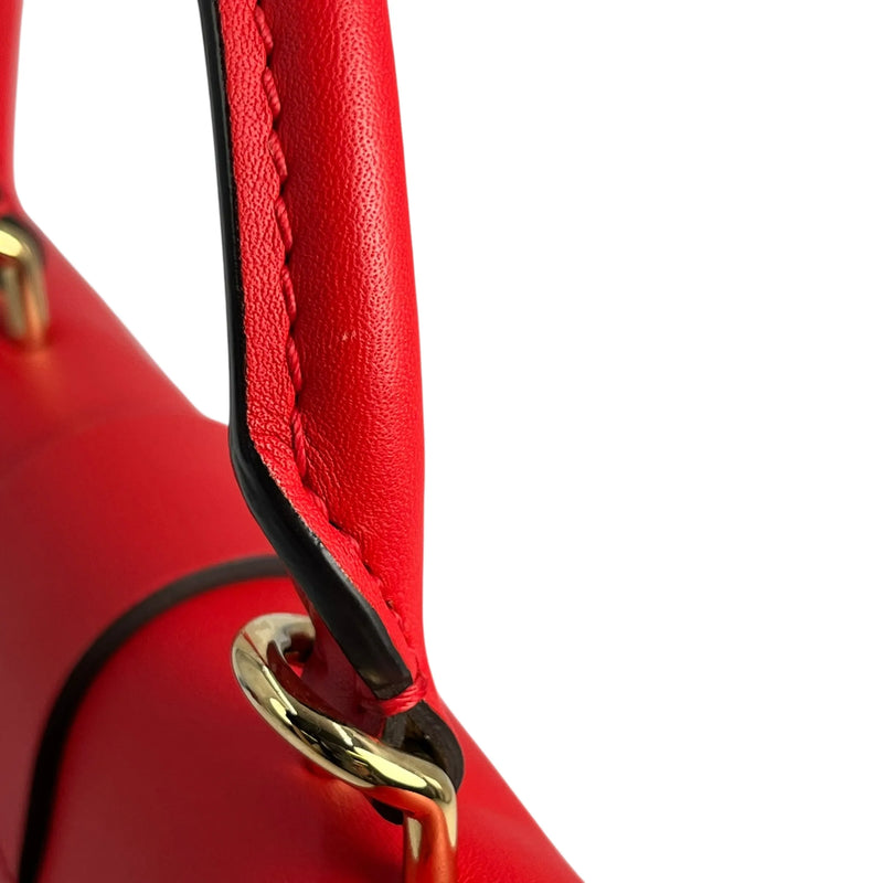 Louis Vuitton モノグラム キャンバス ロッキー BB ハンドバッグ ショルダーバッグ - レッド